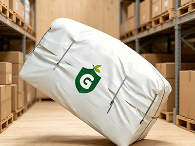 Stockage hermétique de cocon de grain de café vert