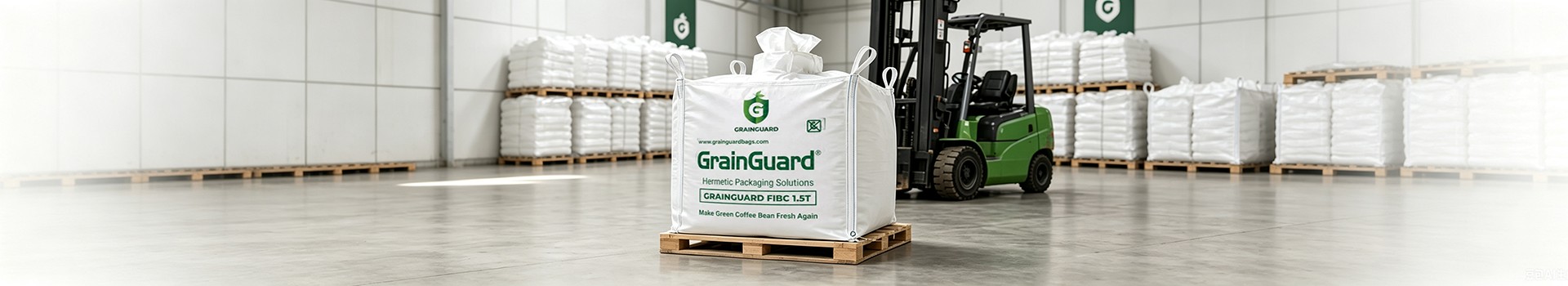 Grand sac hermétique Fibc pour grain de café vert