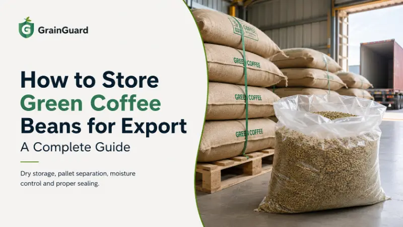 Comment conserver les grains de café vert pour l'exportation : un guide complet