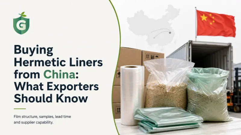 Acheter des doublures hermétiques en Chine : ce que les exportateurs doivent savoir