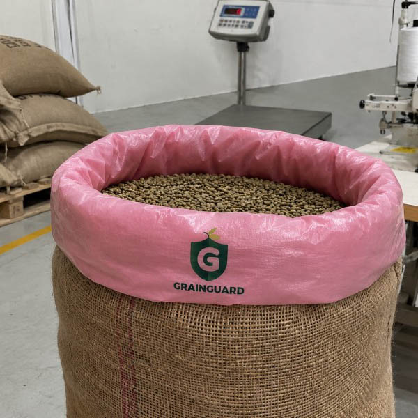 Doublure hermétique en jute pour emballage de grains de café