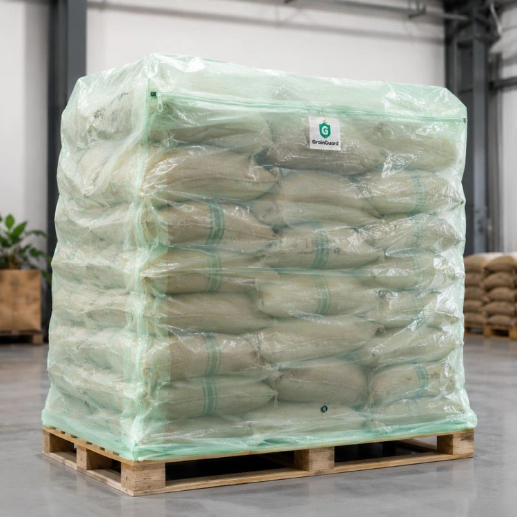 Grain de café vert hermétique de cocon de stockage d'intérieur