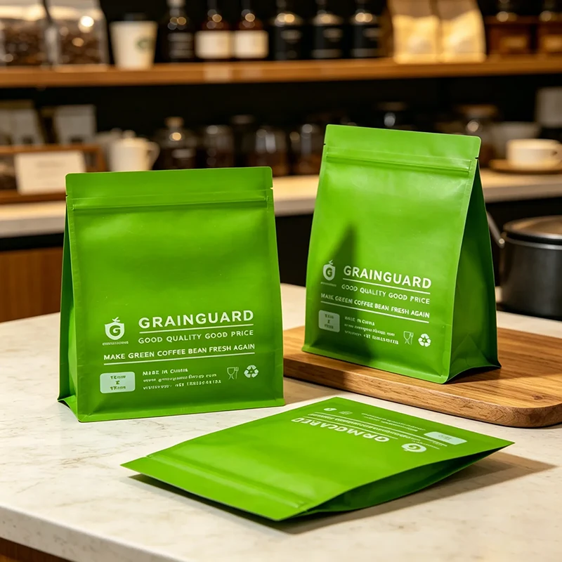Sac d'échantillon pour grain de café vert